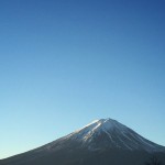 星のや富士から見た富士山